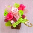 東京都杉並区フローラ花工房の花　ピンクのプリザーブドフラワー